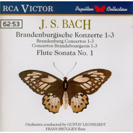 BACH - Brüggen - Concerto brandebourgeois n°1 pour orchestre en fa majeu